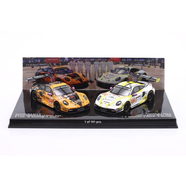 Manthey Porsche 911 GT3 R - 24h Le Mans 2024 LMGT3 Doppio Set 1/43