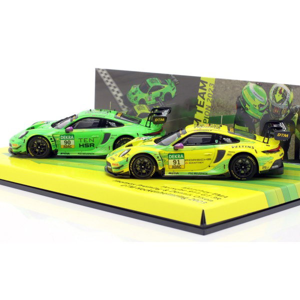 Manthey Grello Porsche 911 GT3 R DTM Team Champion 2023 Doppel-Set 1:43