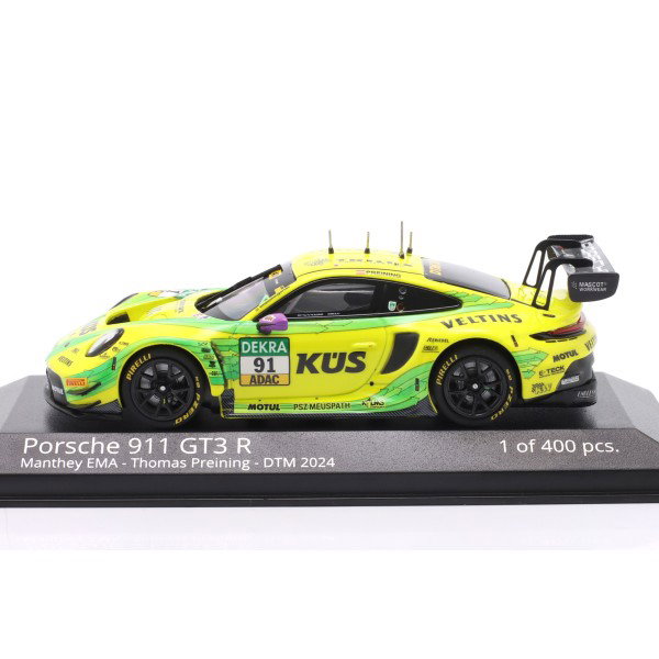 Manthey Grello Porsche 911 GT3 R Thomas Preining #91 DTM 2024 1:43