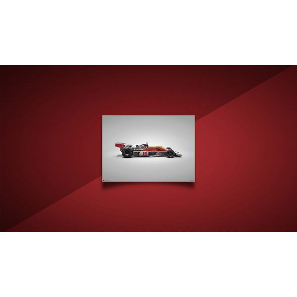 James Hunt - McLaren M23 - Japanese GP - 1976 - Colors of Speed Poster