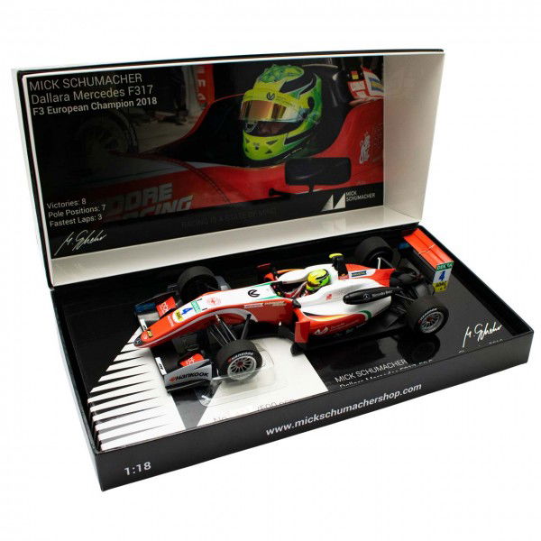 Mick Schumacher Dallara Mercedes F317 Prema Racing Formel 3 1:18