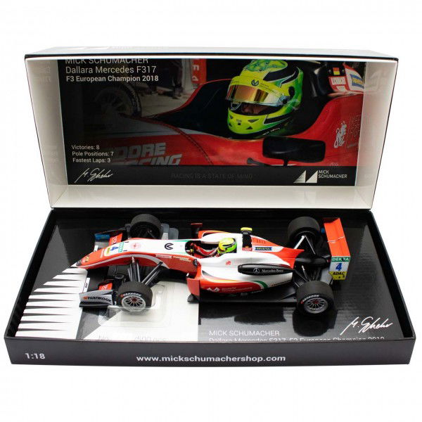 Mick Schumacher Dallara Mercedes F317 Prema Racing Formel 3 1:18