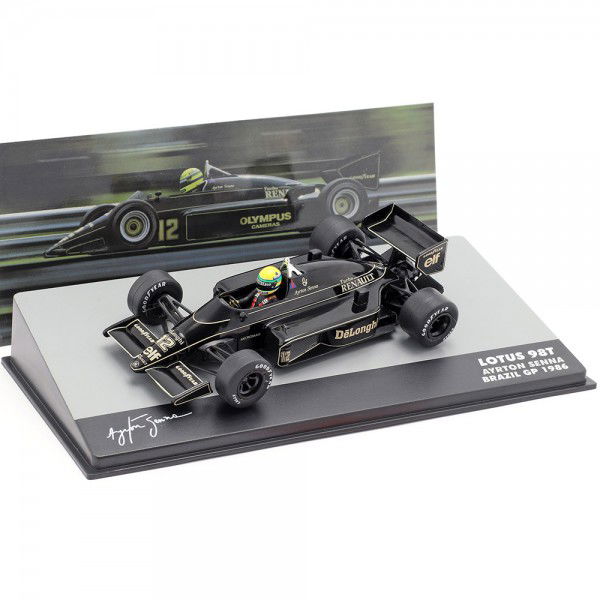 Ayrton Senna Lotus 98T #12 Brasile Formula 1 GP 1986 1/43