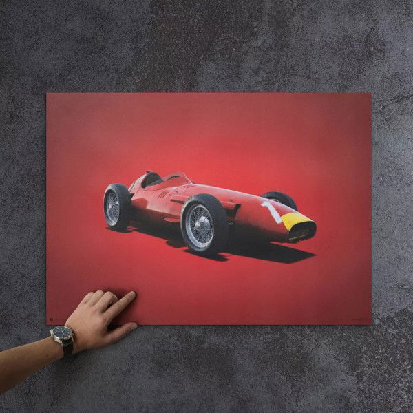 Poster Maserati 250F - Juan Manuel Fangio 1957