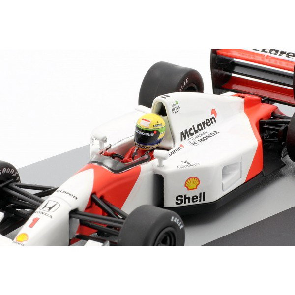 Ayrton Senna McLaren MP4/7 #1 Alemania GP Fórmula 1 1992 1/43 Altaya