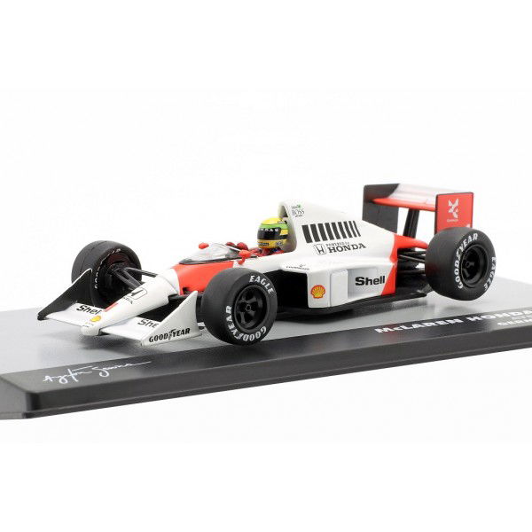 Ayrton Senna McLaren MP4/5 #1 Allemagne GP Formule 1 1989 1/43 Altaya