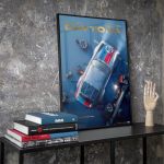 Poster Porsche 911 Carrera RSR - 24H of Daytona - 1973