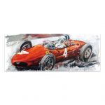 Obra de arte Phil Hill Longnose Ferrari #0030