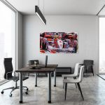 Kunstwerk Ayrton Senna McLaren #0004