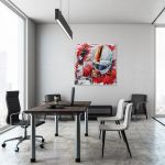 Kunstwerk Sebastian Vettel Helm #0007