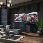 Opera d'arte Ayrton Senna McLaren I #0024