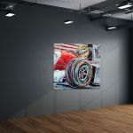 Kunstwerk Ayrton Senna #0051