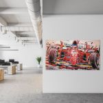 Kunstwerk Jean Alesi #0063