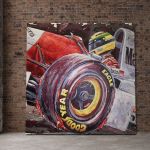Artwork Ayrton Senna McLaren #0006