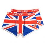 James Hunt Pantaloncini da boxer Union Jack Pacchetto doppio