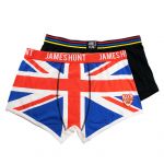 James Hunt Calzoncillos Hemet + Union Jack Paquete doble