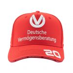 Mick Schumacher Gorra Campeón del mundo 2020 rojo