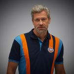 Gulf Racing Team Polo azul marino