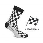 Pasha Socks black/white