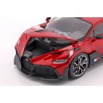 Bugatti Divo Año de construcción 2018 rojo / negro 1/18