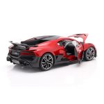 Bugatti Divo Anno di costruzione 2018 rosso / nero 1/18