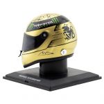 Michael Schumacher Casco Dorado Spa 2011 1/4