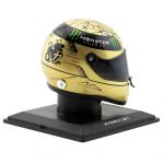 Michael Schumacher Casco Dorado Spa 2011 1/4