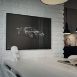 Poster Ford GT40 - Black - 24h Le Mans - 1966 - Colors of Speed