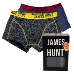 James Hunt Boxer shorts Seventies + 76 Double Pack