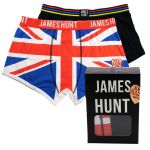 James Hunt Boxers Helmet + Union Jack Double Pack