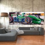 Obra de arte Michael Schumacher Primer GP de Fórmula 1 en Spa 1991 #0065