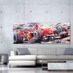 Obra de arte Michael Schumacher GP de Bahrein 2005 #0066