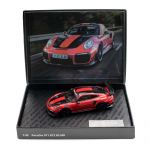 Manthey-Racing Porsche 911 GT2 RS MR 2018 Rekordrunde Nordschleife 1:43 rot