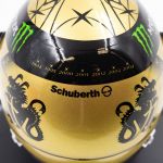 Michael Schumacher Casco Dorado Spa 2011 1/4
