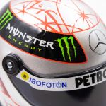 Michael Schumacher Platinum Helmet Spa 300 GP 2012 1/4