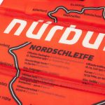 Nürburgring Cojín del asiento Racetrack