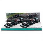 Mercedes-AMG Petronas F1 Team 2021 Hamilton / Bottas Doppel-Set 1:43