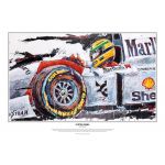 Ayrton Senna Impresión artistica McLaren 1993 por Armin Flossdorf
