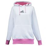 Maximilian Götz Felpa con cappuccio da donna Champion bianco