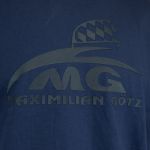 Maximilian Götz T-Shirt Champion blau