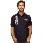Goodyear Poloshirt Serring blau