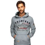 Goodyear Felpa con cappuccio Oregon grigio
