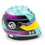 Mick Schumacher miniature helmet Miami 2022 1/4