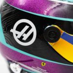Mick Schumacher casco in miniatura Miami 2022 1/4