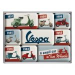 Magnet-Set Vespa - Model Chart