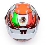 Sergio Pérez Casco en miniatura Fórmula 1 GP de Austria 2022 1/2