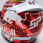 Sergio Pérez miniature helmet Formula 1 Austria GP 2022 1/2