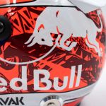 Sergio Pérez Casco en miniatura Fórmula 1 GP de Austria 2022 1/2