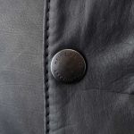 Heinz Bauer Chaqueta de cuero Road King negro