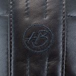 Heinz Bauer Veste en cuir Tempelhof noir